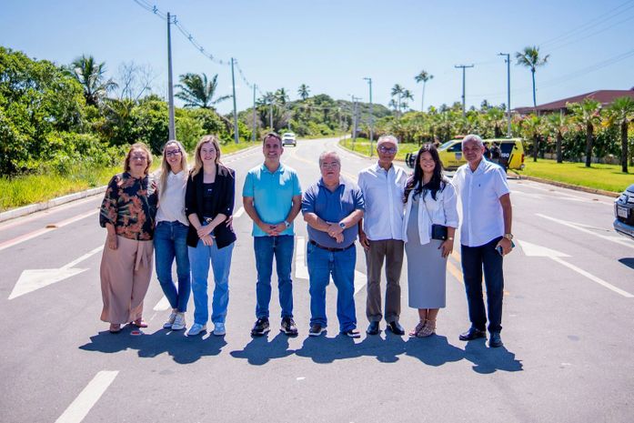 Cibele Moura participa, com Paulo Dantas, prefeitos e vereadores, de entrega de rodovia e ruas pavimentadas na Barra de Santo Antônio