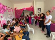 Saúde de Anadia realizou ações de prevenção da Campanha Outubro Rosa