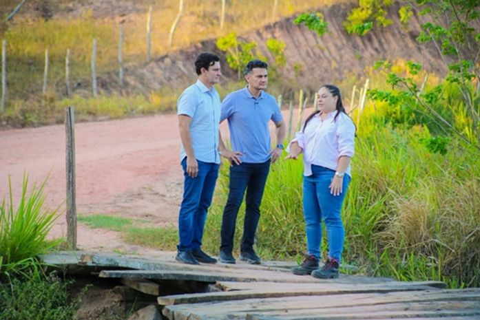 Prefeito Marcelo Beltrão autoriza construção da ponte que liga os povoados Alto Piauí e Conceição
