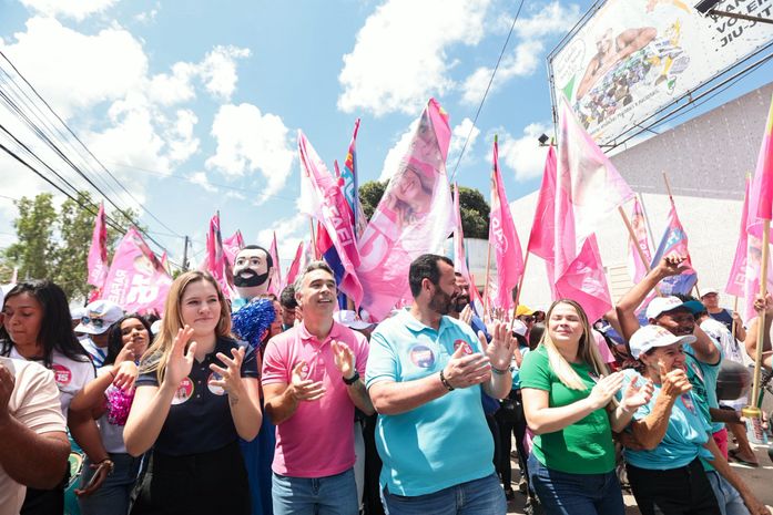 No Benedito Bentes, Rafael Brito defende revitalização do Mercado e mobilidade urbana