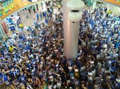 Fotos: Torcida lota Aeroporto para receber elenco do CSA