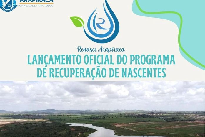 Programa Municipal de Recuperação de Nascentes será lançado nesta sexta (22)