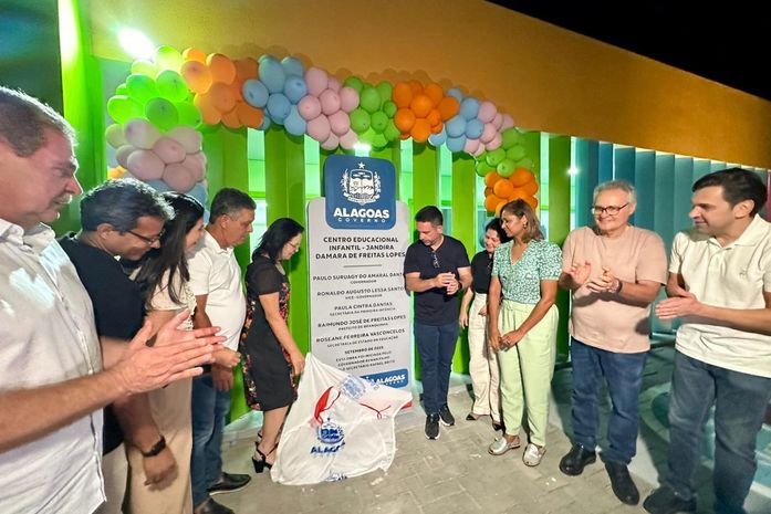 Prefeitura de Branquinha e Governo do Estado entregam nova Creche CRIA