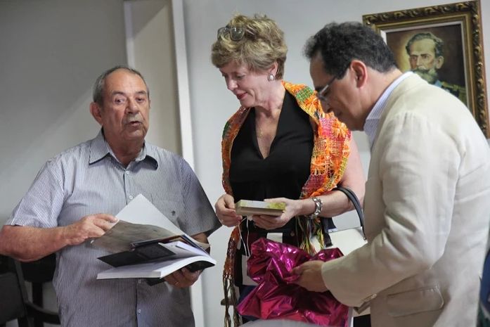 Visita da embaixadora da Áustria no Brasil, Marianne Feldmann