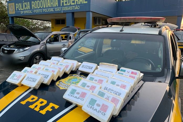 Motorista de São Paulo é preso em AL transportando 30 kg de pasta base de cocaína
