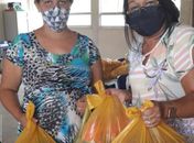 Prefeitura de Santana do Mundaú entrega novos 1.878 kits de gêneros alimentícios para alunos da rede municipal