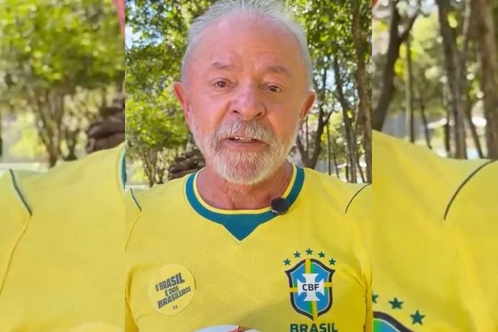 Na estreia do Brasil na Copa, Lula cobra raça da Seleção e pede: "Joguem com a alma"