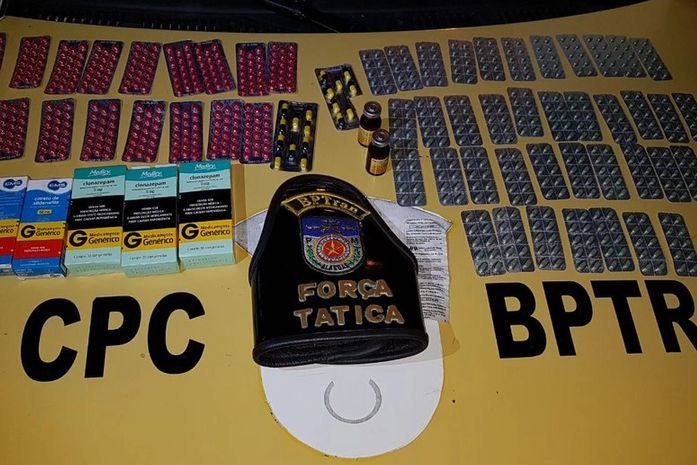 Medicamentos apreendidos