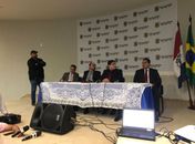 Coletiva na PF