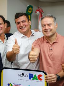 Renan Filho celebra investimentos do PAC Saúde e ampliação da rede básica em Alagoas