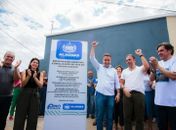 Paulo Dantas entrega pavimentação em Major Izidoro
