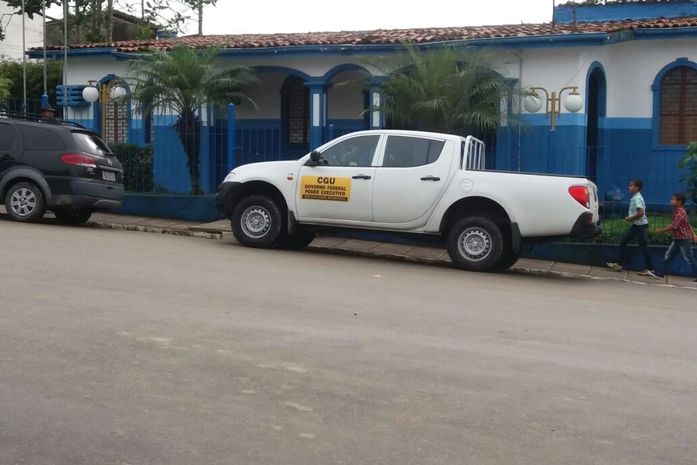 Veículo da CGU no município de Ibateguara