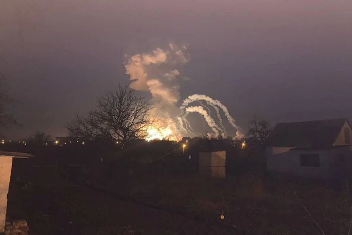 Polícia ucraniana diz que Rússia fez 203 ataques nesta quinta-feira