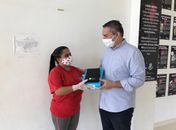 Agentes de saúde recebem tablets para atendimento domiciliar em Arapiraca