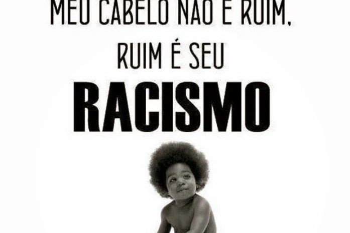 Você tem que parar de falar estas frases extremamente racistas.