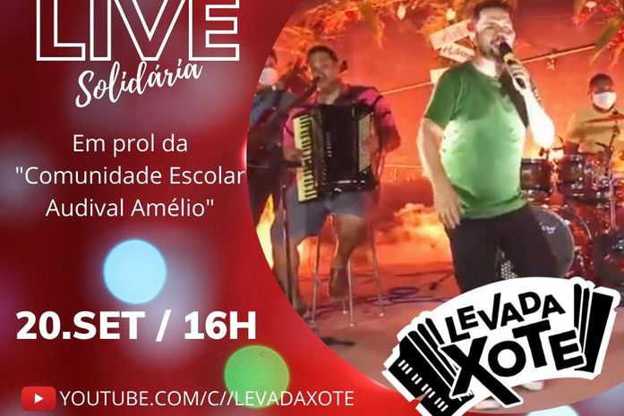 Banda de forró arrecada doações para crianças
carentes da Vila Emater