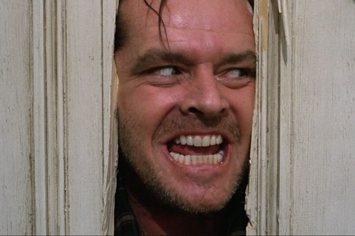 Jack Nicholson em "O Iluminado"