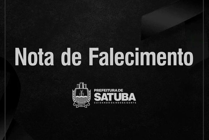 Luto oficial: Prefeitura de Satuba lamenta assassinato de Adalberon de ...