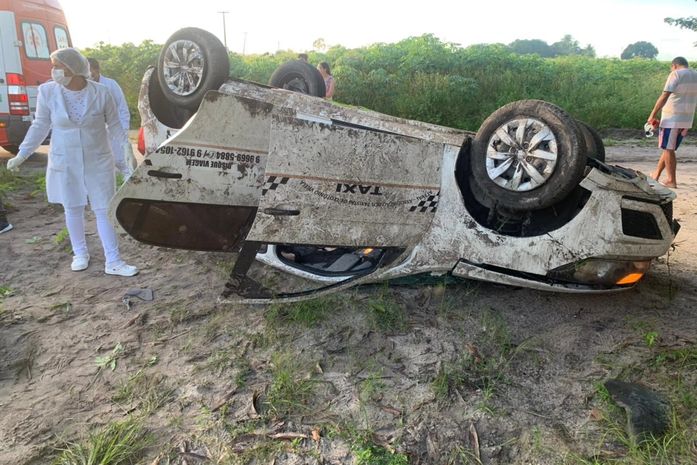 Empresária morre em capotamento, na rodovia BR-101