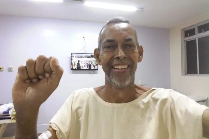 Após quase dois meses, 1º alagoano transplantado de fígado no Estado recebe alta médica