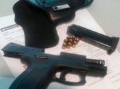 Pistola é encontrada em banheiro do aeroporto