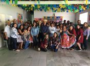 CAPS de Anadia promove animado arraiá