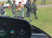 Motociclista fica ferido após acidente na BR-316