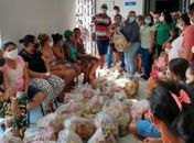 Ação social leva benefícios a moradores de Santa Cruz e adjacências, em Traipu 