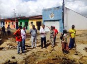 Prefeito de Atalaia visita obras em andamento