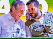Fernando Collor e Leonardo Dias