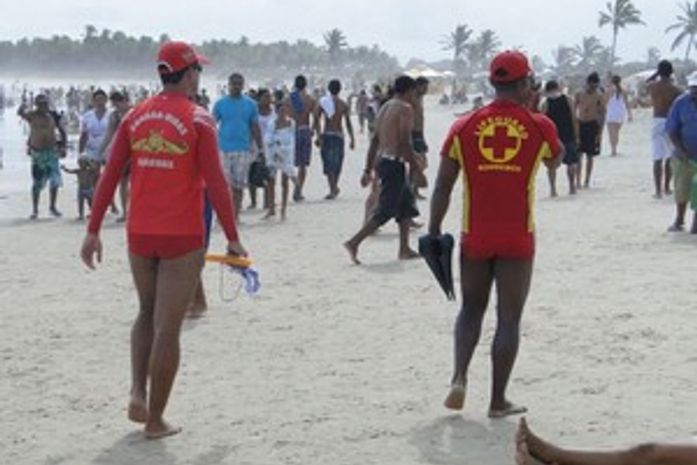 Salva vidas na praia