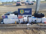 Celulares, tablets e perfumes: carga sem nota fiscal avaliada em R$ 150 mil é apreendida em Alagoas