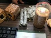 Mulher foi detida ao tentar entrar com drogas dentro de biscoitos, no Cadeião, em outubro do ano passado.