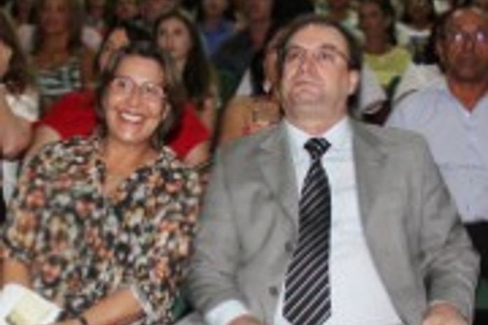 Celia Rocha satisfeita com o apoio do vice governador Luciano Barbosa