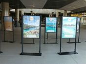 Nos cartazes que levam vida ao metrô, estão fotografias de atrativos de diversas regiões de Alagoas