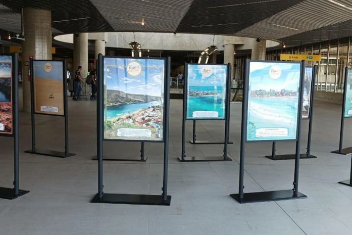 Nos cartazes que levam vida ao metrô, estão fotografias de atrativos de diversas regiões de Alagoas