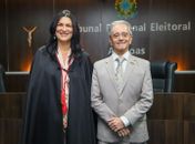 Juíza Adriana Carla toma posse como desembargadora eleitoral