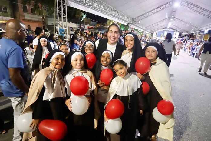 Deputada Gabi Gonçalves celebra o Dia da Padroeira de Rio Largo com fé, tradição e compromisso com a cultura local.