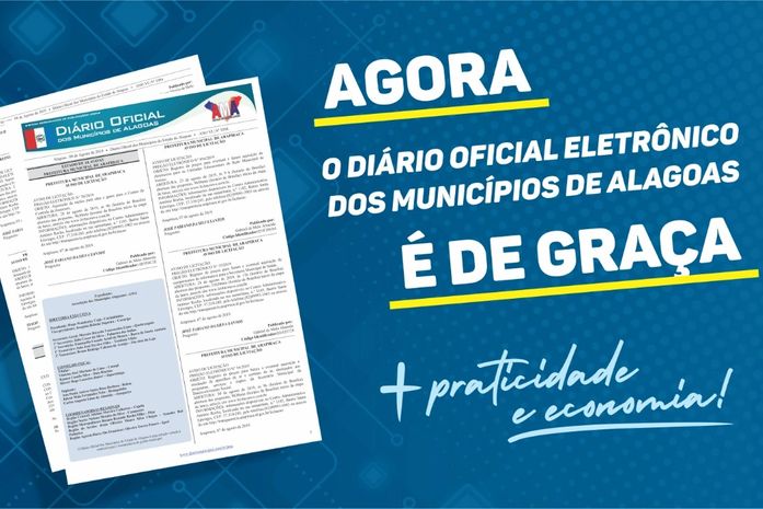 AMA oferece Diário Oficial gratuito a municípios; Confira o passo a passo