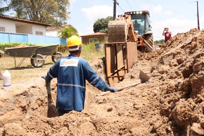 Mais Água Alagoas: obras que vão beneficiar 90 mil moradores seguem em ritmo acelerado no Litoral Norte
