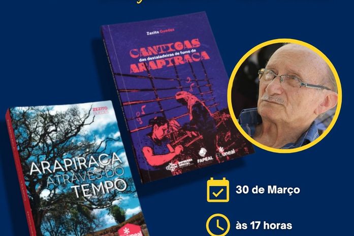 Uneal vai lançar em Arapiraca três importantes obras de escritores alagoanos nesta quinta (30)