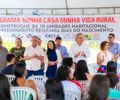 Ronaldo Lessa participa da entrega de casas a quilombolas em Dois Riachos