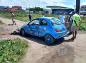 Colisão entre carro e moto deixa uma pessoa ferida na AL-215