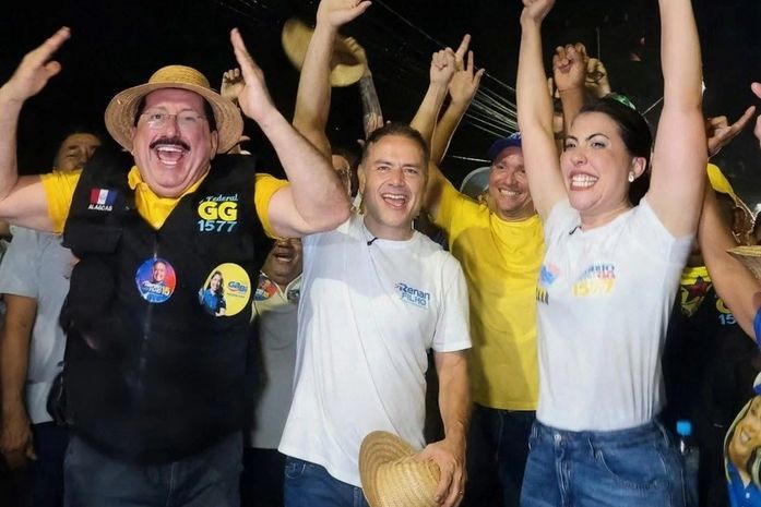Ex-prefeito arrasta multidão no 3º maior colégio eleitoral de AL ao lado de Renan Filho e Gabi Gonçalves impulsionado por pesquisas internas do MDB