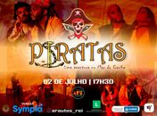 Com apoio do Governo de Alagoas, peça teatral “Piratas, uma Aventura no Mar do Caribe” estreia em Maceió