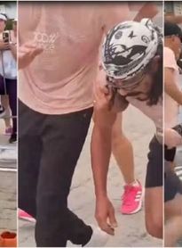 Bell Marques passa mal durante corrida em Fortaleza: 'Me recuperando'