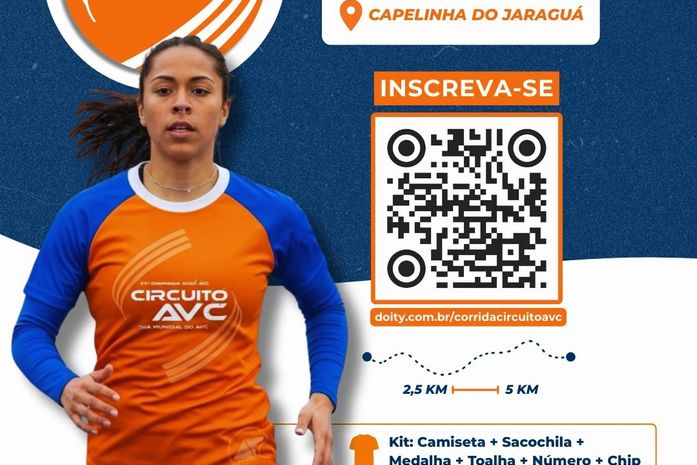 Circuito AVC 2025: inscrições abertas para corrida e caminhada na orla de Maceió em 5 de outubro