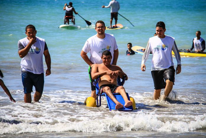 Prefeitura realiza mais uma edição do Praia Acessível neste sábado