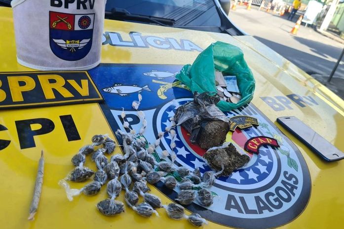 Traficante mantinha maconha armazenada dentro de geladeira; acusado foi preso