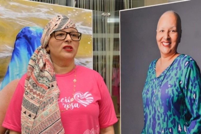 Exposição marca início das atividades do ‘Outubro Rosa’ em Alagoas